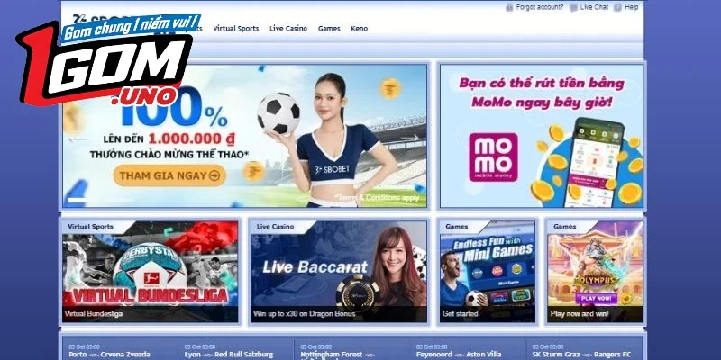 Sbobet – Lựa chọn lý tưởng cho người chơi